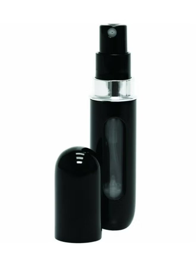 Refillable Perfume Atomizer Bottle for Travel Spray Scent Pump Case- 1 Piece- Black - Image 3